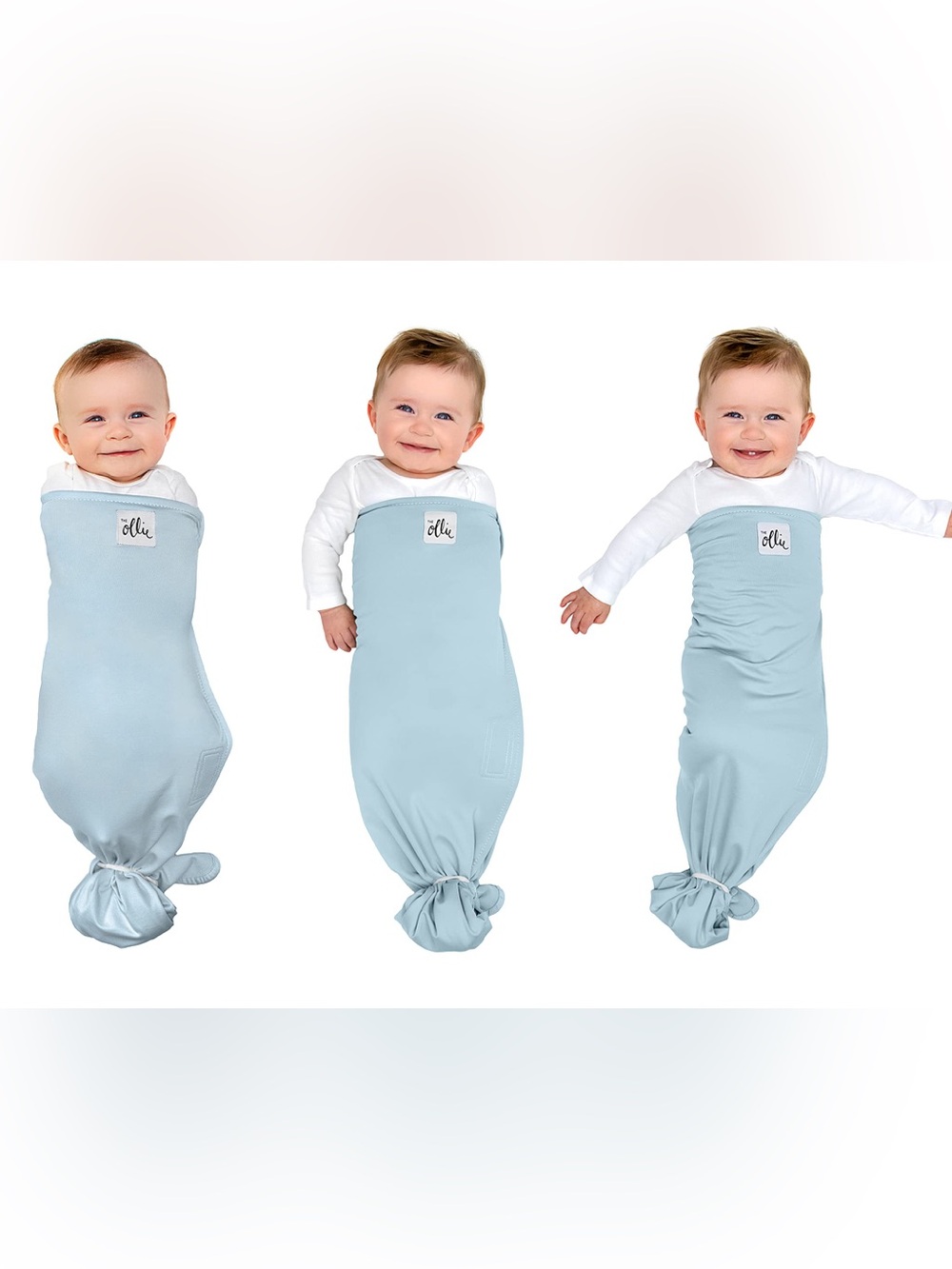 The Ollie Swaddle - Sky Blue